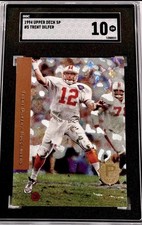 1994 Upper Deck SP #5 Trent Dilfer SGC 10 Gem Mint RC