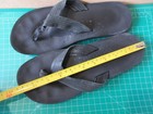 Men's REEF leather flip flop thong sandals, M 10- (P638) — photo 6