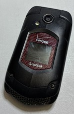 Kyocera DuraXV / Dura XV Plus E4520PTT - Black Verizon Cellular Flip Phone