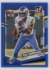 2023 Panini Donruss Press Proof Blue Van Jefferson #171 3g6