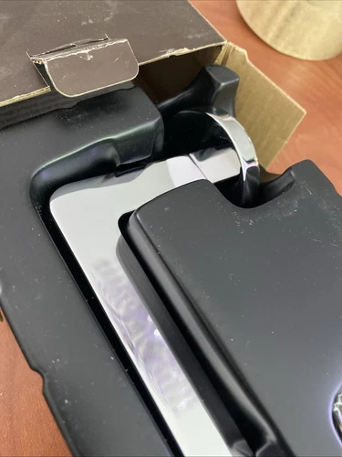 Signature Hardware SHDRTRCP Drea 10" Wall-Mounted Towel Ring, Chrome - Picture 3 of 8