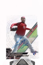 2017 Topps High Tek Amir Garrett RC Rookie On-Card Auto Cincinnati Reds MINT. rookie card picture