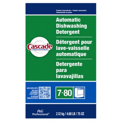 Case of 7 P&G Cascade Professional Auto Dishwasher Detergent 7-80