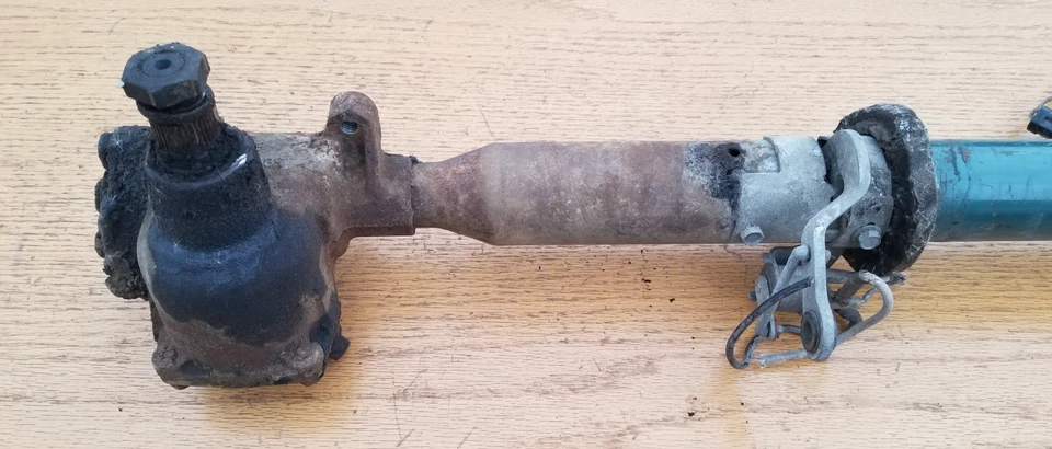 Columna de dirección y caja 1953-54 Pontiac Chieftain Silver Streak 1954 Foto 4 de 4