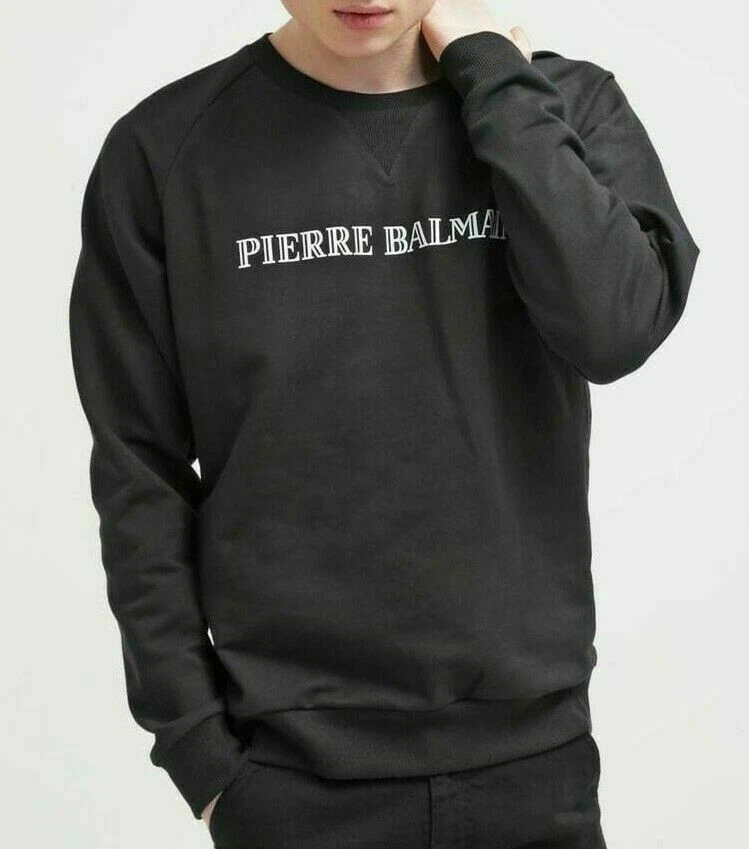 Pierre Balmain LOGO Sweatshirt Jumper Sweater Hoody Jumper Pullover | eBay