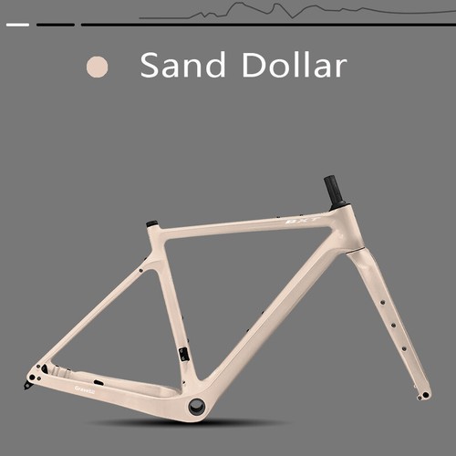 Gravel Bike Frame 700C Internal Routing Disc Brake Carbon Gravel Bike Frameset - Picture 18 of 26