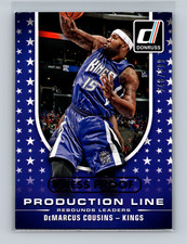 2014 Donruss Production Line Press Proof Purple /199 DeMarcus Cousins #9
