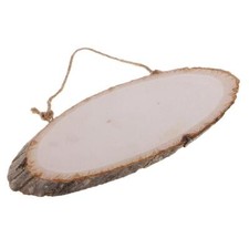 Natural Wood Trunk Oval Large Tree  Slice Wedding Tray Slices Rustic Decorative