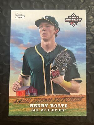 2023 Topps Pro Debut Henry Bolte Farm Fresh Futures Oakland Athletics #FF-14