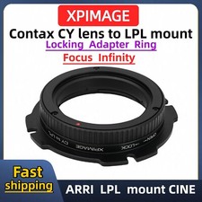 XPimage CY-LPL Locking adapter for Contax CY lens to ARRI LPL-mount Adapter