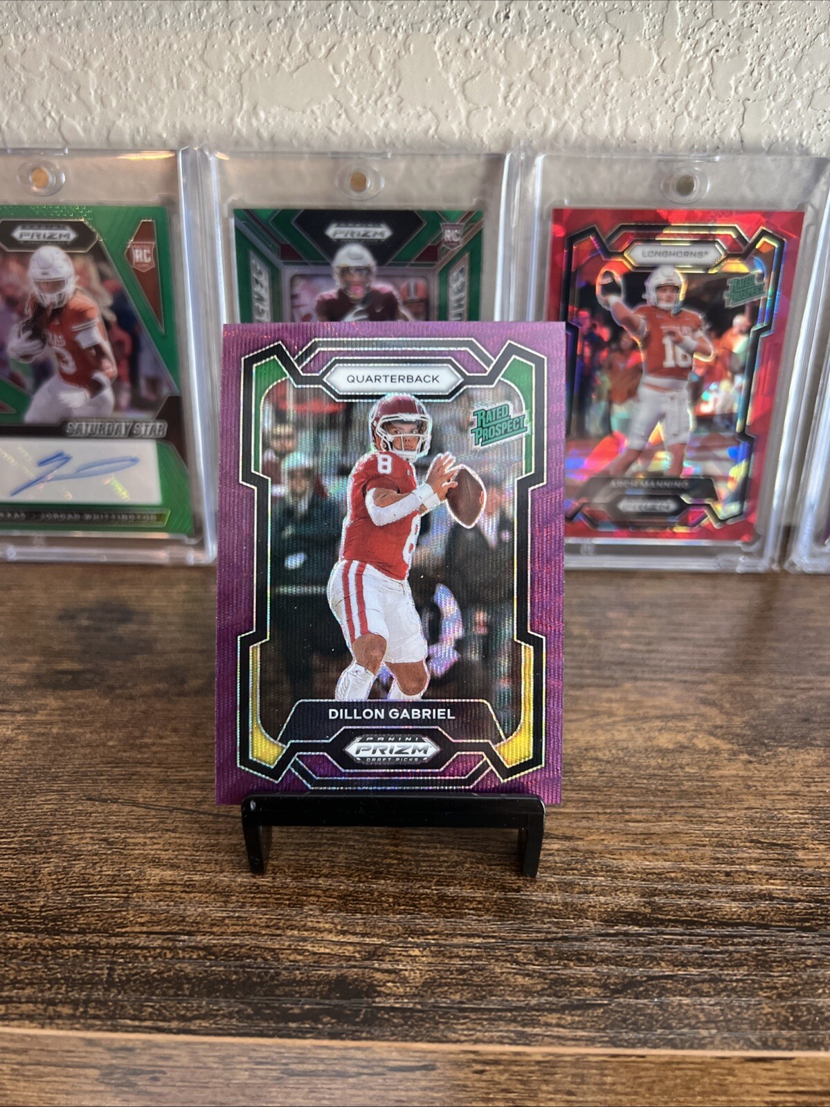 Dillon Gabriel 2024 Prizm Draft Picks Rated Prospect Purple Wave Prizm #197