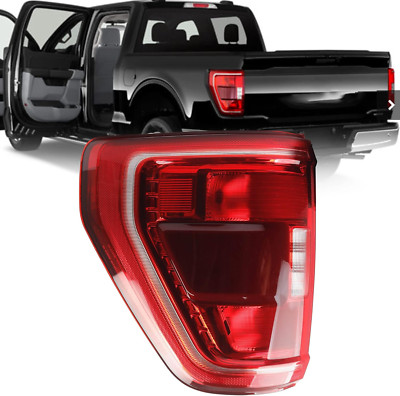 Left Driver Side Taillight without Bulb for Ford 21 22 23 F150 XLT Rear Brake La