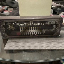 LED Magic Floating Candles 20 pc w/ Remote Wand Harry Potter Theme OPEN BOX NIB