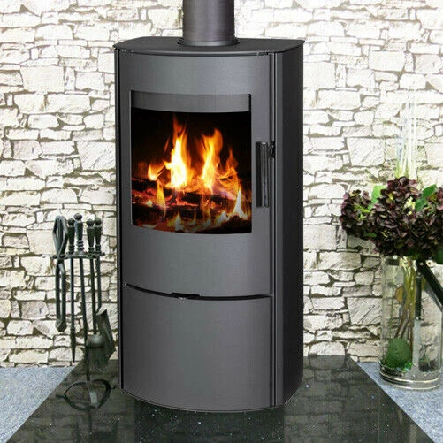 Wood Burning Multi fuel Opal Lux Zona Stove 5kw Burner 7kw Max Modern Stoves  | eBay