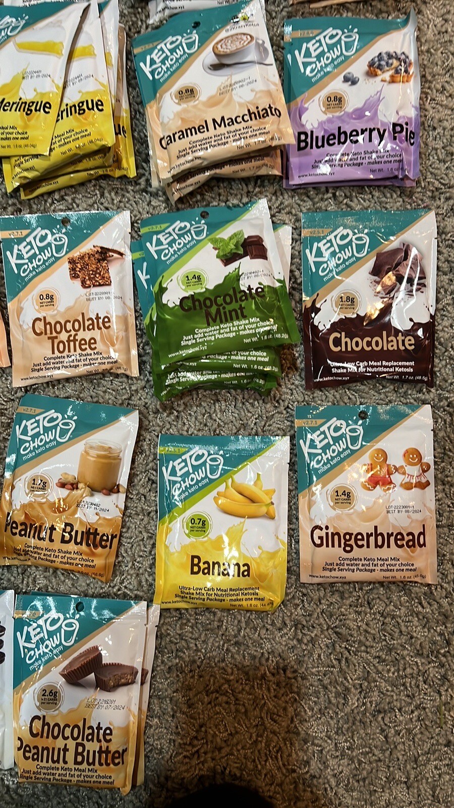 Keto Chow Meal Replacement Shakes eBay