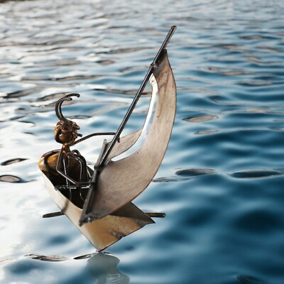 Garden Sailboat Ant Figurine Patio Décor , Father's Day  