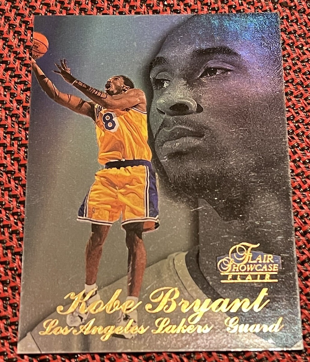 97-98 FLAIR SHOWCASE KOBE BRYANT SEC 2 ROW 3 SECOND YEAR CARD 
