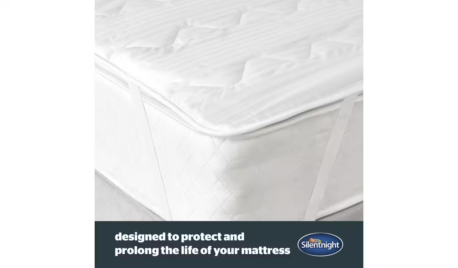 Silentnight Mattress Protector Luxury Hotel & Home Collection Single