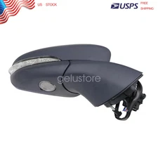 For Ford Fusion 2015-2020 Right Passenger Side Mirror 7Pin Primed Siganl Lamp