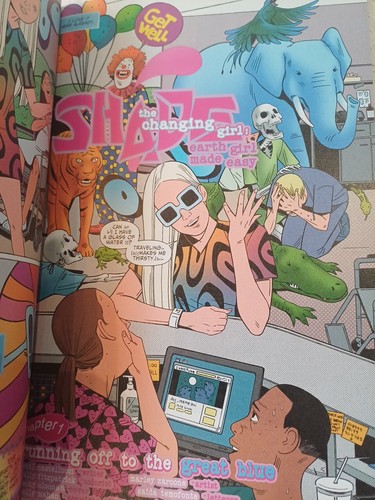 Shade, the Changing Girl: Vol 1 Earth Girl Made Easy TPB by Cecil Castellucci - Picture 3 of 8