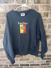 Vintage 90's Made in USA Lone Tree Bar & Grille Restaurant Crewneck Sweatshirt
