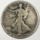 1918-S Walking Liberty Half Dollar - Good (G) KM#142 - 6472