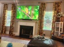 [Set 4]Beautiful Linen Curtains HANDMADE