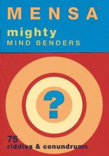 Mensa Riddles and Conundrums by Chronicle Books Staff (2000, Cards ...