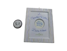 AMSCAN INC A Spoiled Rotten Golden Retriever Lives Here CERAMIC Wall art Plaque