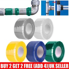 Silicone Tape Self Fusing Flux Seal Repair Plumb Pipe Electric Waterproof 1.5m