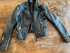 Balenciaga Leather Biker Jacket