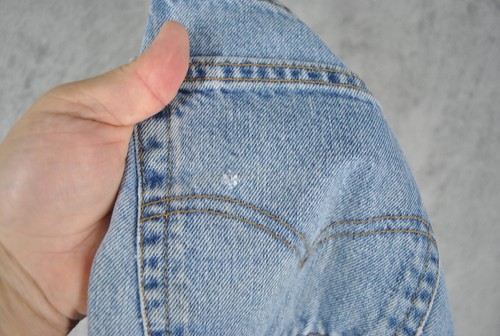 Jeans vintage Levis 515 riserva speciale uomo 36/30 blu vestibilità rilassata anni 90 Y2K USA - Foto 19 di 22