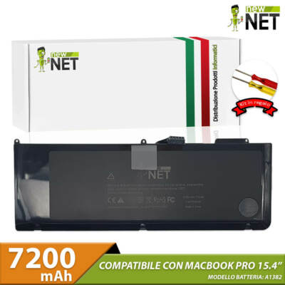 Akku kompatibel mit Mac Book Pro 15,4 A1286 Late 2011 MD318LL/A 10,95V