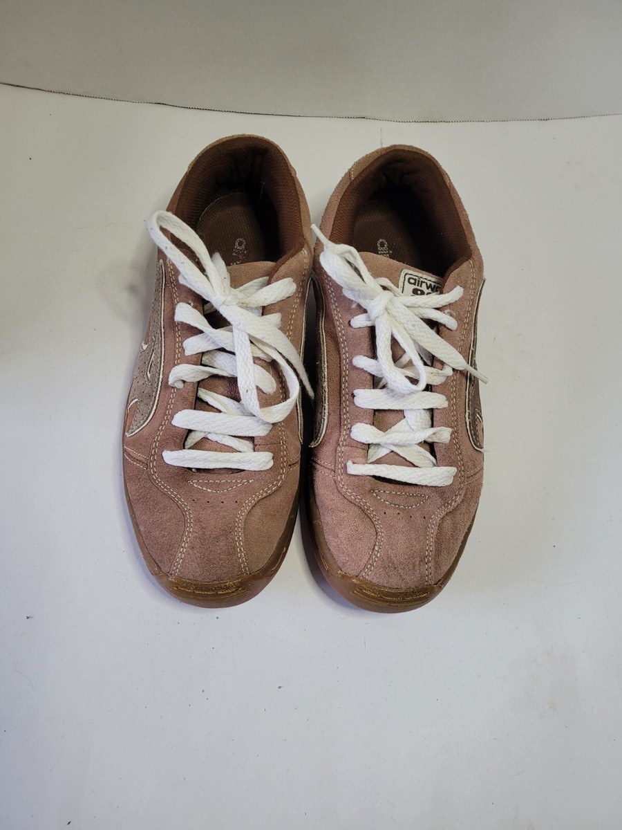 VTG AIRWALK 901 CLASSIC Woman's Skateboard Shoe Brown Suede