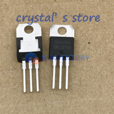 5PCS 2N6509G TO-220 THYRISTOR, 25A, 800V, Peak Repetitive Off-State Volt
