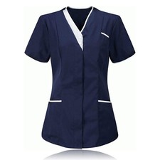 Nurse Uniform Tunic Dentist Therapist Maid Nursing Healthcare Hospitality Carers