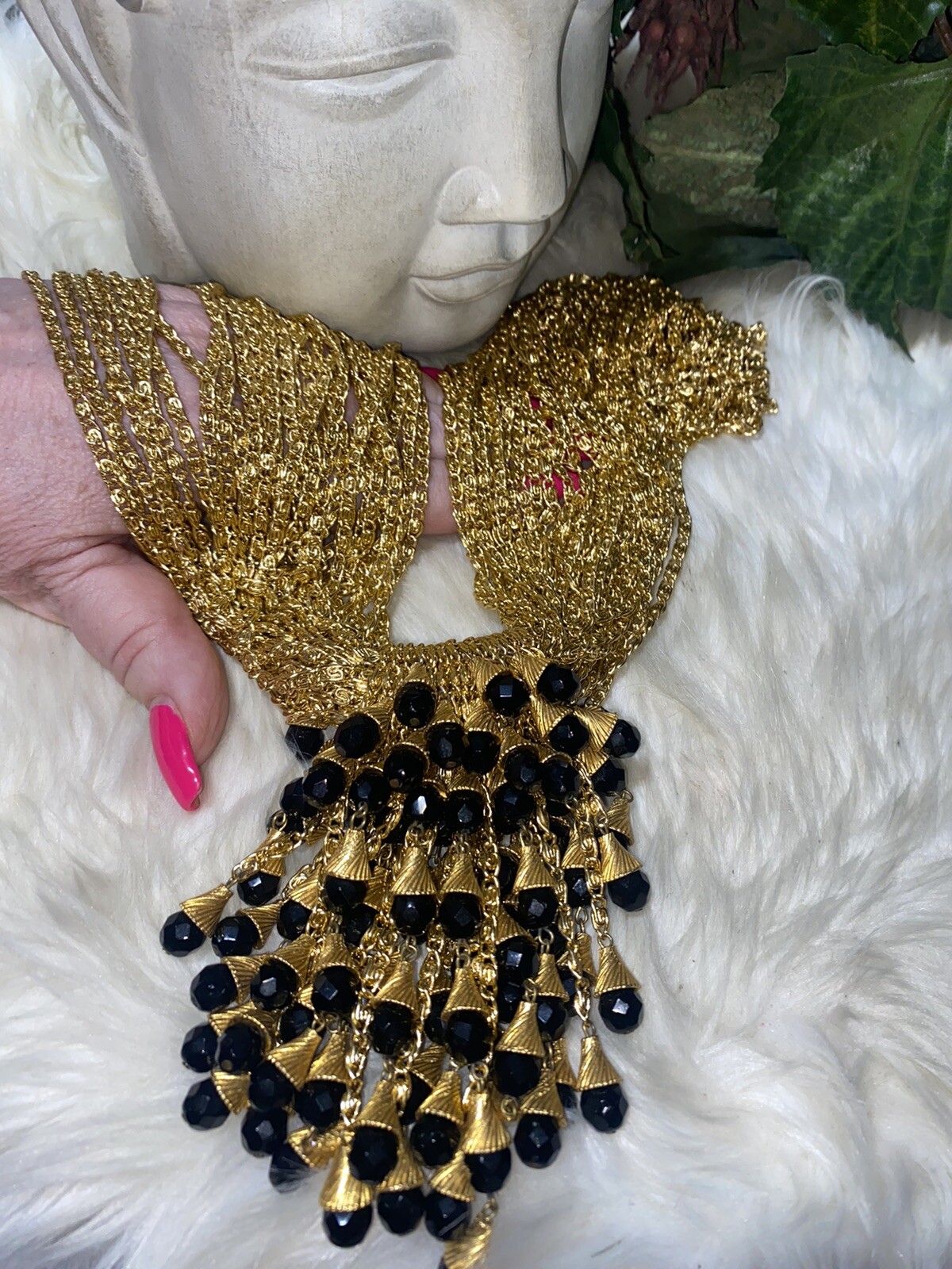 Coppola Early Rare Mega Massive Statement Necklac… - image 20