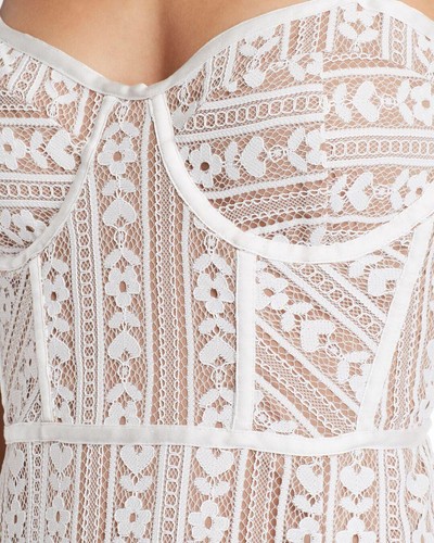 For Love And Lemons Dakota Lace Mini Dress Size XXS NWOT - Picture 2 of 12