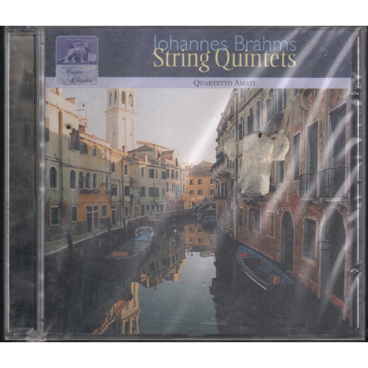 Brahms, Quartetto Amati CD String Quintets Azzurra Music – VE11002 Sealed
