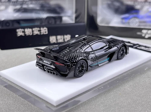TPC 1:64 schwarz AMG One 1 Super Racing Sport Modell Diecast Metall Auto - Bild 8 von 10