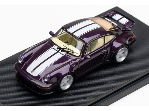 PORSCHE Singer Turbo Study 930 - pearl purple - AirCooled 1:64 - 第 1/6 張圖片