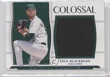 2022 Panini National Treasures Colossal Materials 84/99 Paul Blackburn 0b2