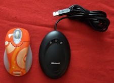 Microsoft Wireless Optical Mouse 2.0 Model 1008 w/ USB Receiver 3.1 Tested WORKS