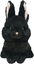 Sun Lemon Lapinu Havana Black Plush Animal Rabbit P-8322, 12 x 16 x 17 cm