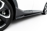 Maxton Design Seitenschweller Ansatz (Paar) Passend FüR Kia EV6 Mk1 Schwarz Hoch