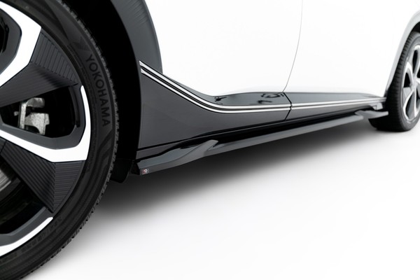 Maxton Design Seitenschweller Ansatz (Paar) Passend FüR Kia EV6 Mk1 Schwarz Hoch-image