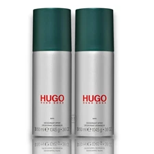 Hugo Green by Hugo Boss MAN Deodorant Spray 3.6 oz New LOT OF 2