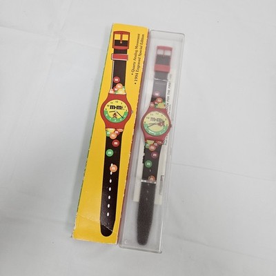 Vintage M&M's 1994 Special Edition Watch Floating M&M New Old Stock New Battery 