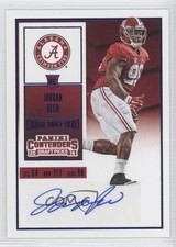 2016 Panini Contenders Draft Picks College Ticket Blue Foil Jarran Reed Auto 0g4