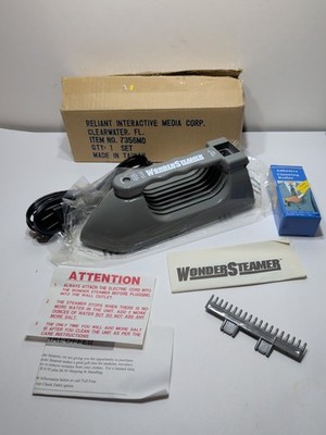 Emson Portable Wonder Steamer As Seen On TV With Lint Brush New-Open Box